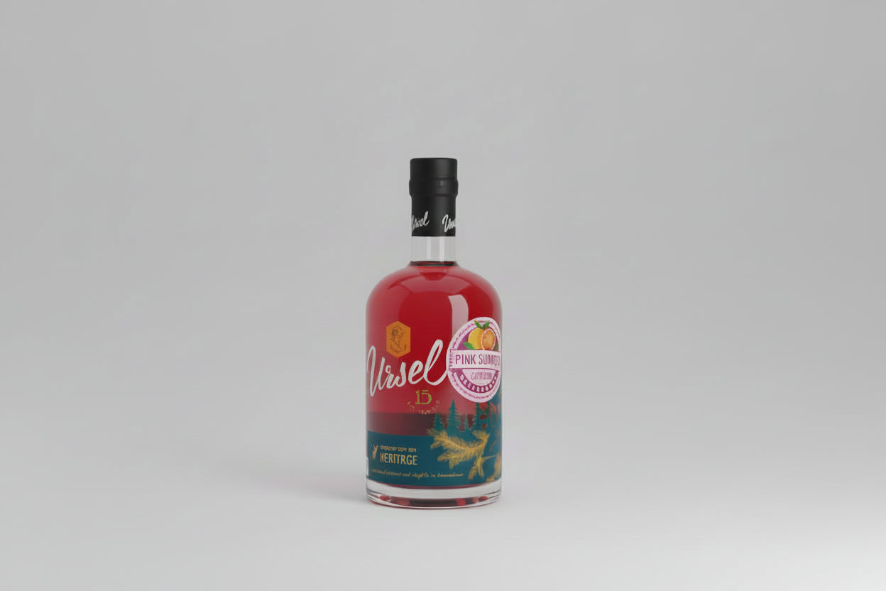 Ursel Pink Gin Blutorange – Sommergenuss in jeder Flasche